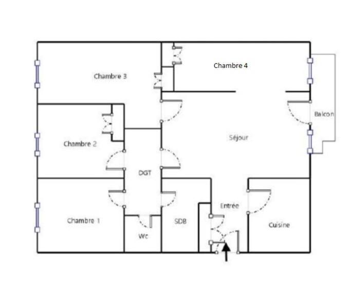 Residence Du Parc Des Tilleuls De Lyon 82 M2 Pkg Free Εξωτερικό φωτογραφία